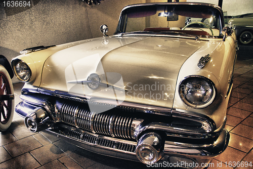 Image of Old Car inside a Museum