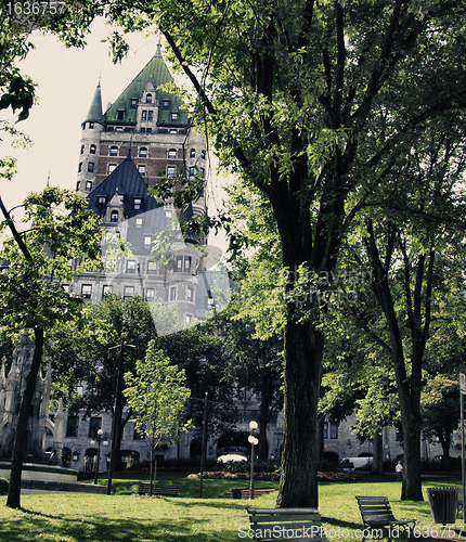 Image of Architecture and Colors of Quebec City