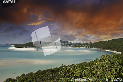 Image of Colors of Whitehaven Beach, Australia