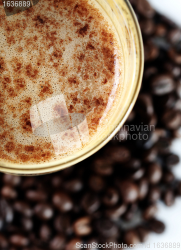 Image of Latte Macchiato in glass