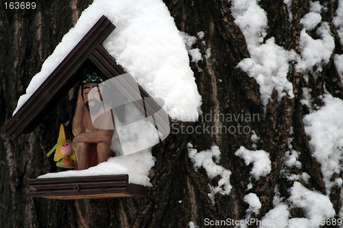 Image of Snowy Jesus icon