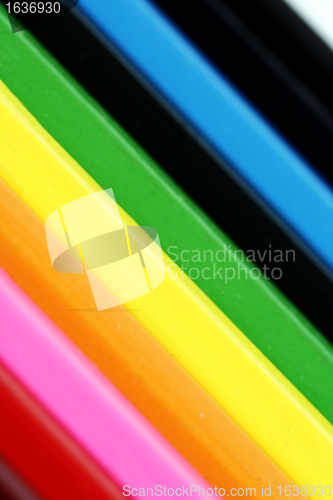 Image of Close-up pencil.