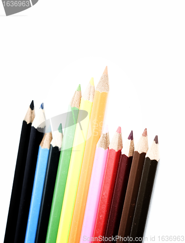 Image of Close-up pencil.