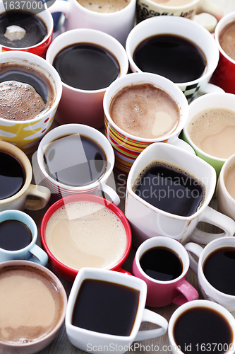 Image of lots of coffee!