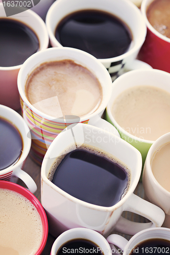 Image of lots of coffee!