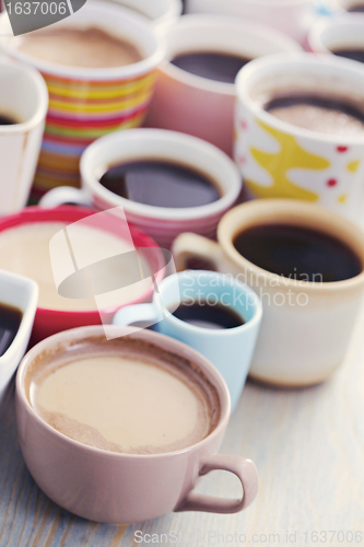 Image of lots of coffee!