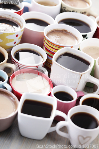 Image of lots of coffee!