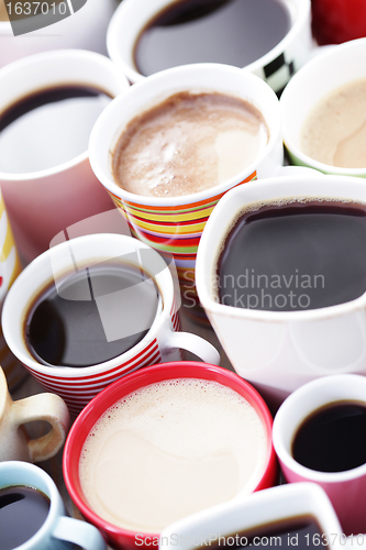 Image of lots of coffee!