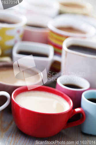 Image of lots of coffee!