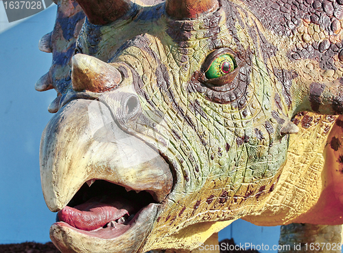 Image of Triceratops portrait