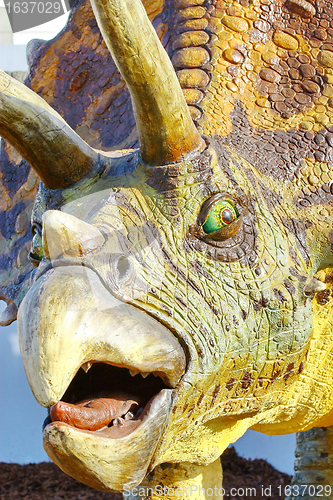 Image of Triceratops portrait