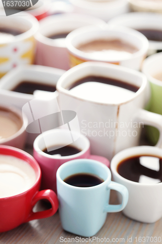 Image of lots of coffee!