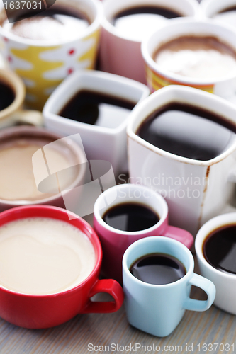 Image of lots of coffee!