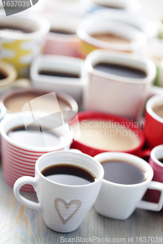 Image of lots of coffee!