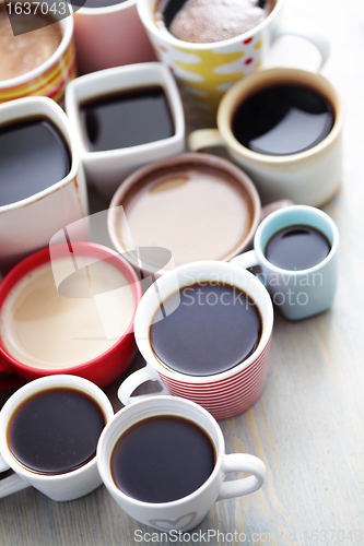 Image of lots of coffee!