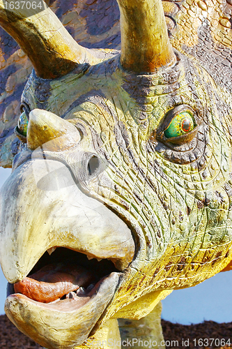 Image of Triceratops portrait