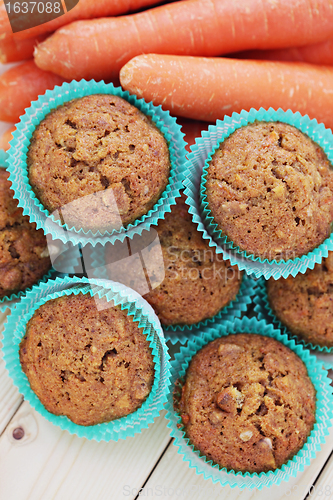 Image of carrot muffins