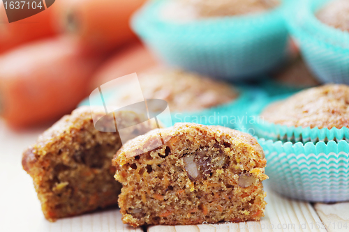 Image of carrot muffins