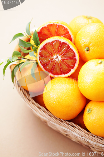 Image of red oranges