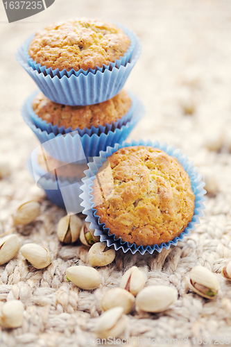 Image of pistachio muffins