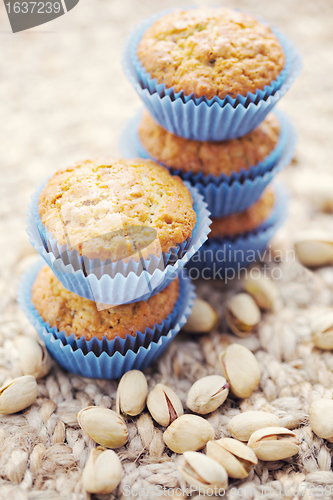 Image of pistachio muffins