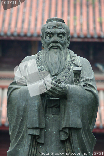 Image of Confucius statue