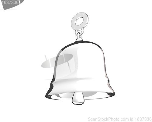 Image of toon style bell (3D)