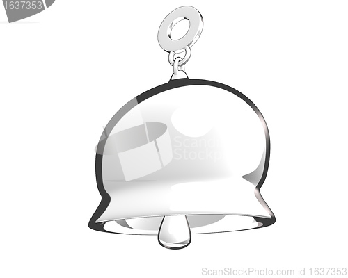 Image of toon style bell (3D)