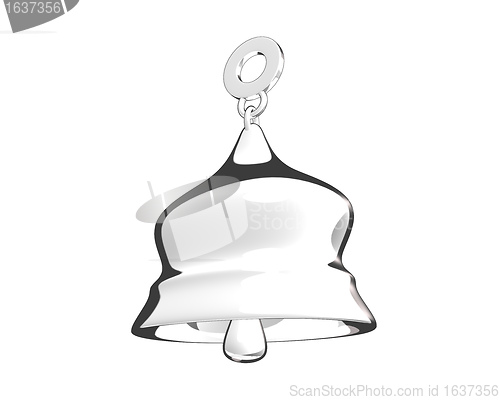 Image of toon style bell (3D) 