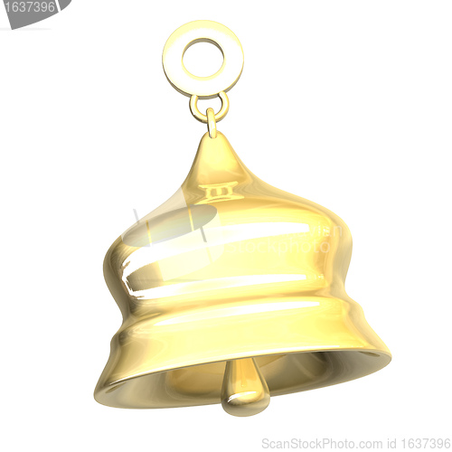 Image of golden bell (3D) 