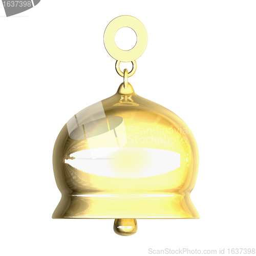 Image of golden bell (3D)