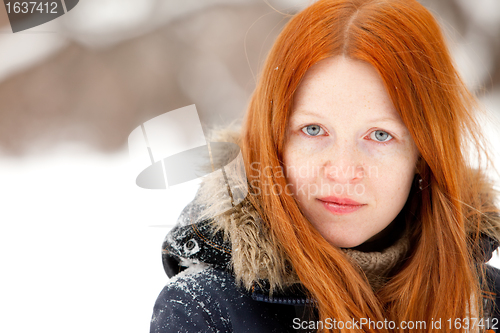 Image of redhaired young woman