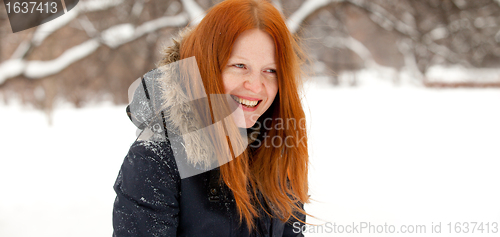 Image of redhaired young woman