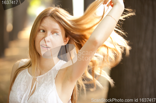 Image of beauty young woman