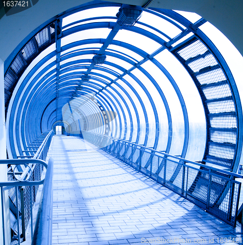 Image of fantastic blue gallery