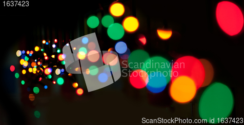 Image of festive lights