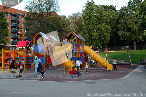 Image of Playground in park