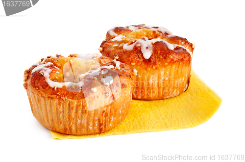 Image of two apple cakes