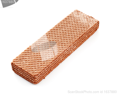 Image of chocolate waffle