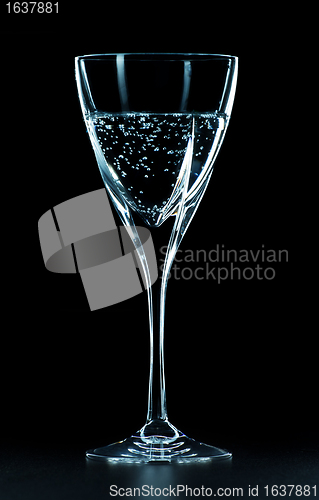 Image of Glass of Mineral Water