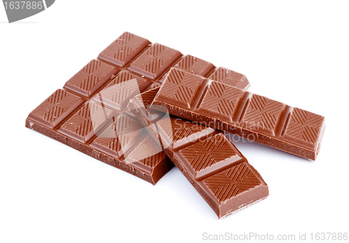 Image of milk chocolate sticks