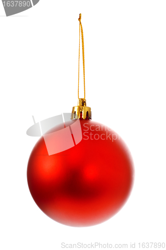 Image of Red Christmas Ball
