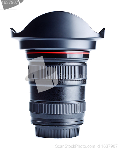 Image of wide angle lens