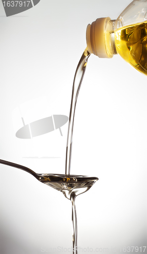 Image of pouring oil