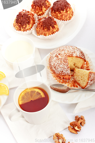 Image of Tea With Cakes