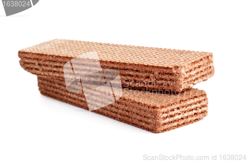 Image of chocolate waffles