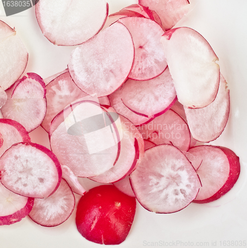 Image of Radishes Slices