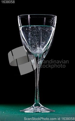 Image of Glass of Mineral Water