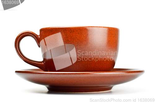 Image of coffee cup with saucer