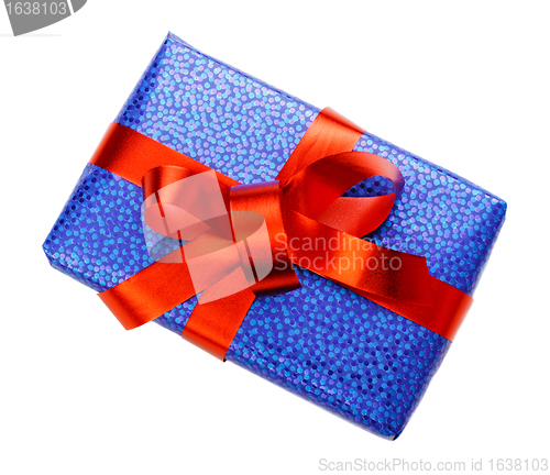 Image of blue gift box